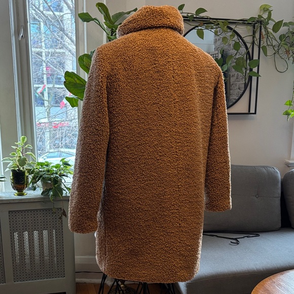 Zara Women's Brown Teddy Jacket - Picture 5 of 8